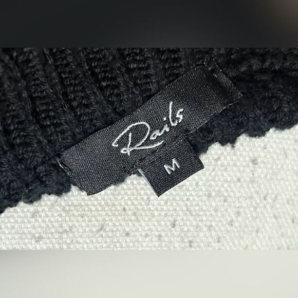 Rails Black Knit Vest - Picture 5 of 7